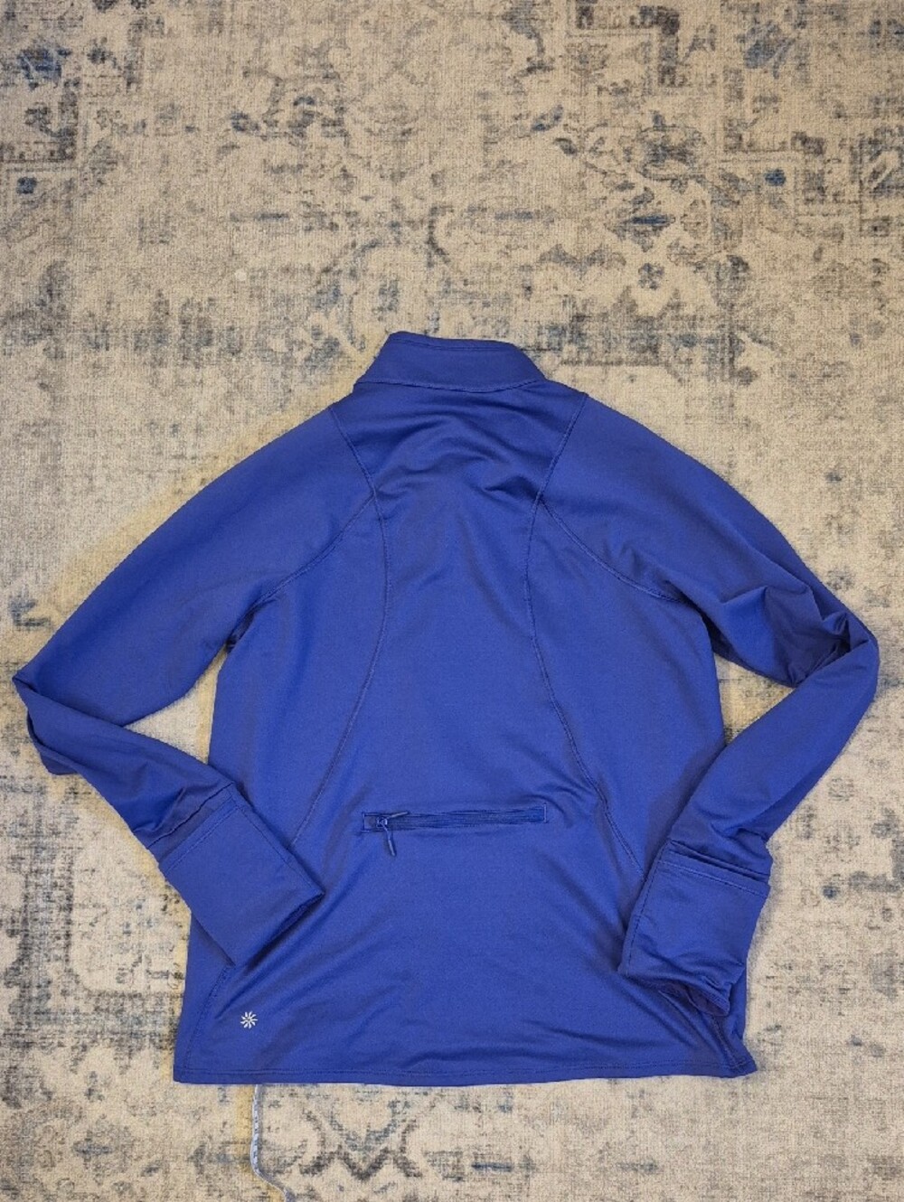 EUC Athleta Whistler Noble Blue Half-Zip M - Picture 8 of 8